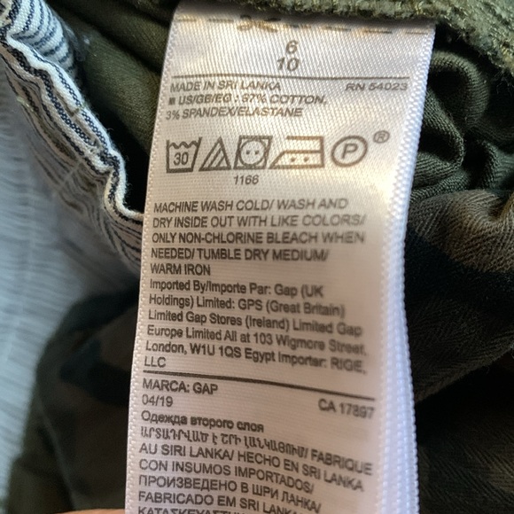 NWT GAP  girlfriend chino - Picture 7 of 7